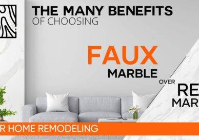 The Many Benefits of Choosing Faux Marble Over Real Marble for Home Remodeling
