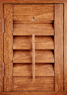 custom plantation wood shutters