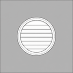 Round Plantation Shutters
